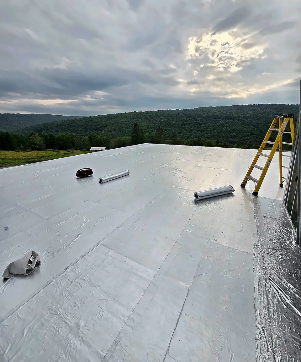 Reflective roof - White finished low-slope roof, 2024
